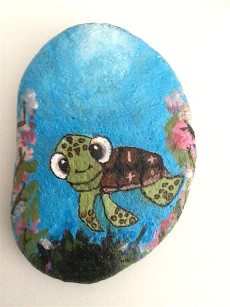 kaplumbağa taş boyama